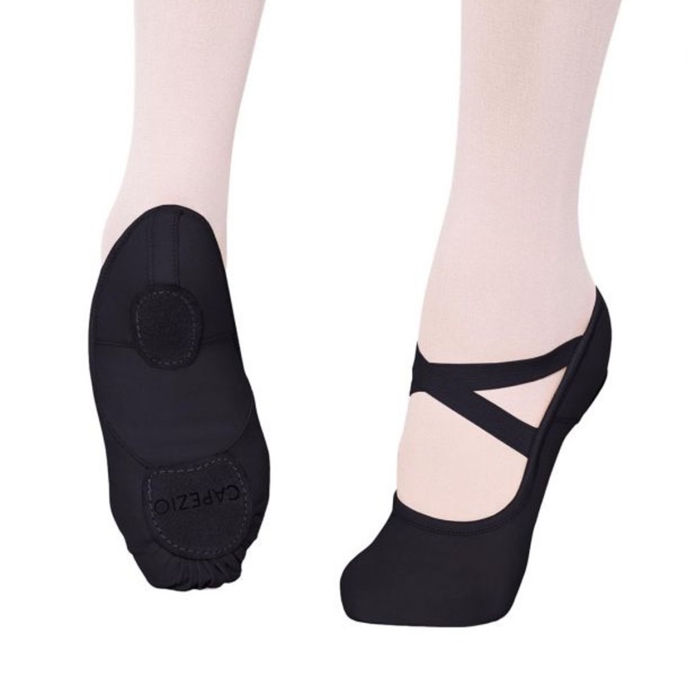 Capezio Hanami Black Ballet Slipper 5M